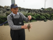 Practice day flounder for Jerry