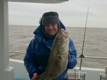 Andy with and a Cod
