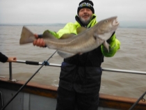 Richard Russell cod 84cm 15lb 6oz