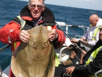 Kim Bowden with 17lb Blond Ray