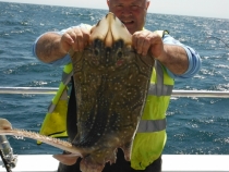 Pete Bailey with nice Undulate Ray